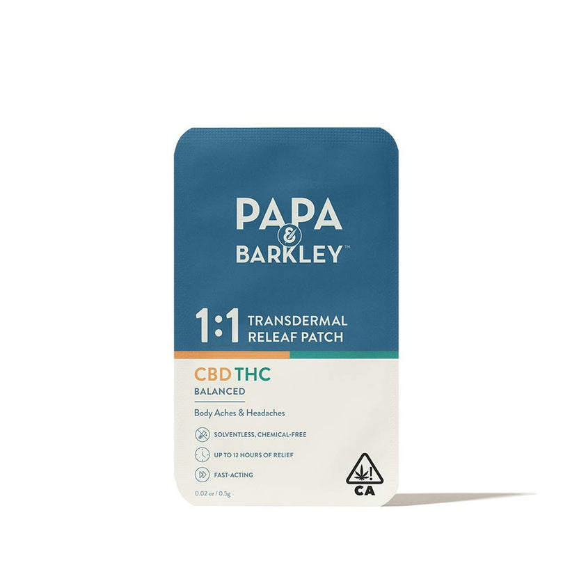 Releaf Patch 1:1 CBD:THC 30mg