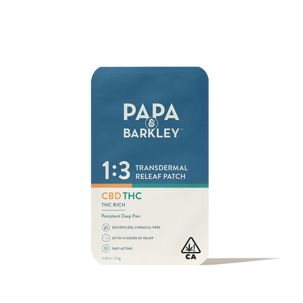 Releaf Patch 1:3 CBD:THC 30mg