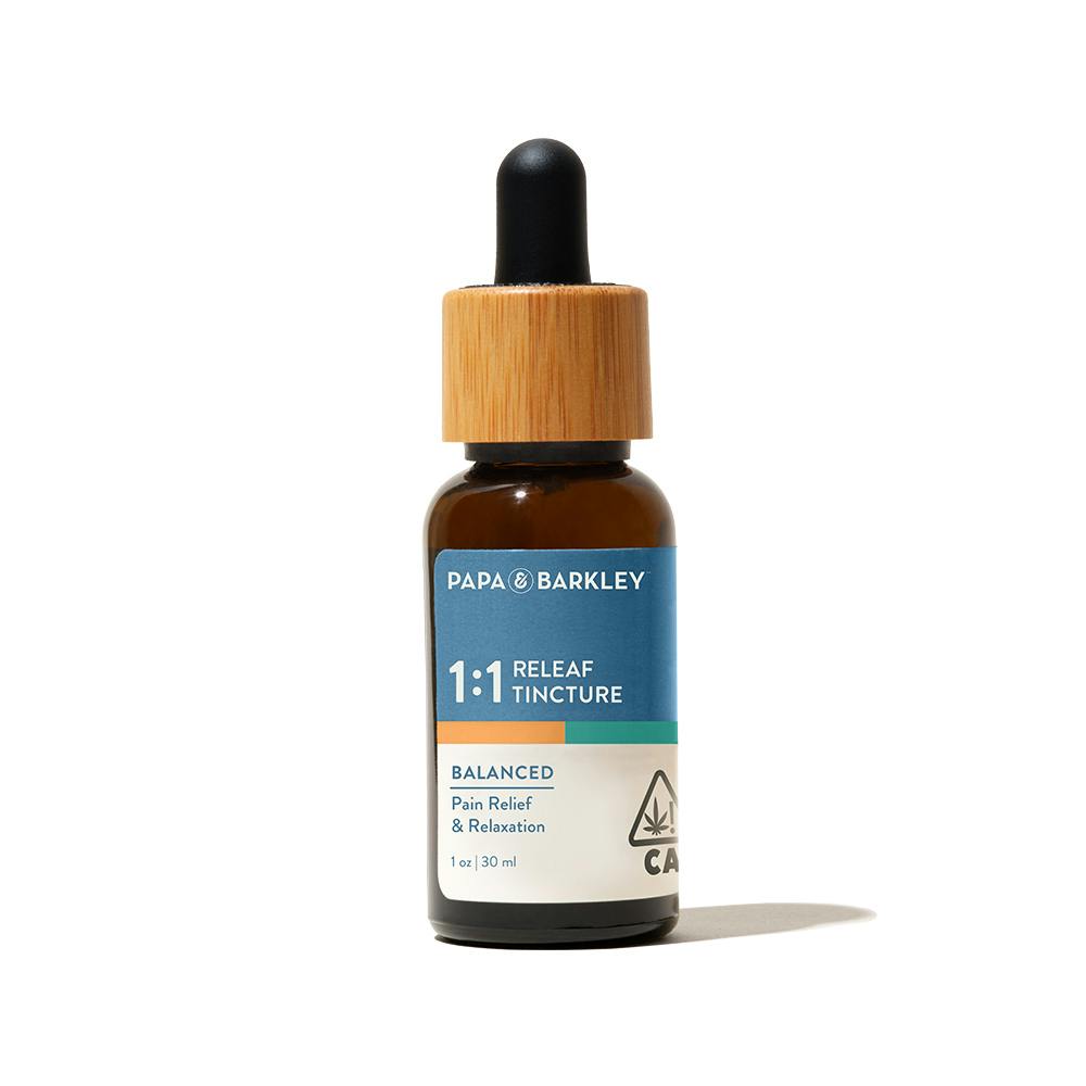 Releaf Tincture 1:1 CBD:THC, 30ml