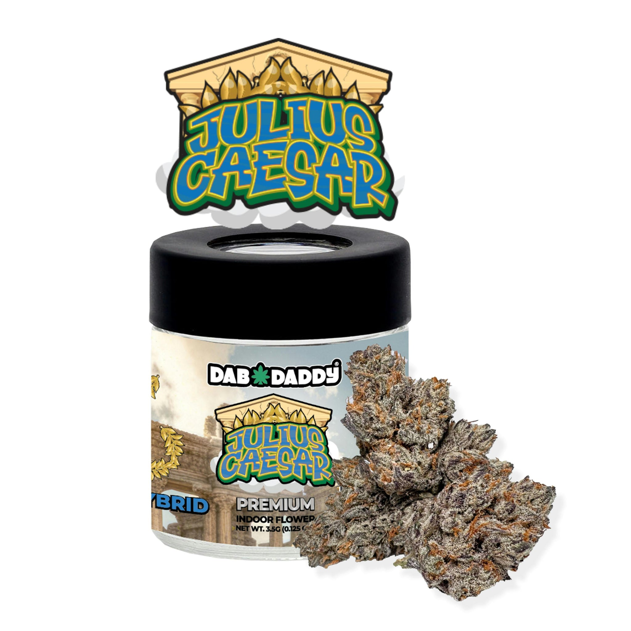 Julius Caesar Flower Dab Daddy 3.5g Premium Indoor Flower
