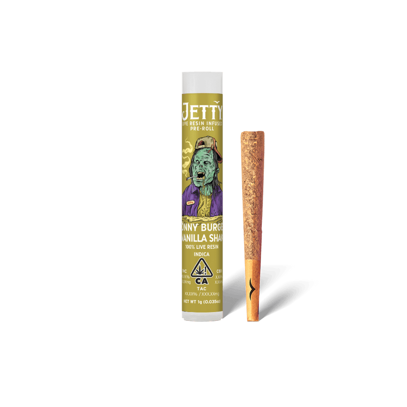 Donny Burger x Vanilla Shake Live Resin Infused Pre-Roll 1g