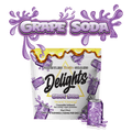 Grape Soda Delights Rosin Infused Gummies