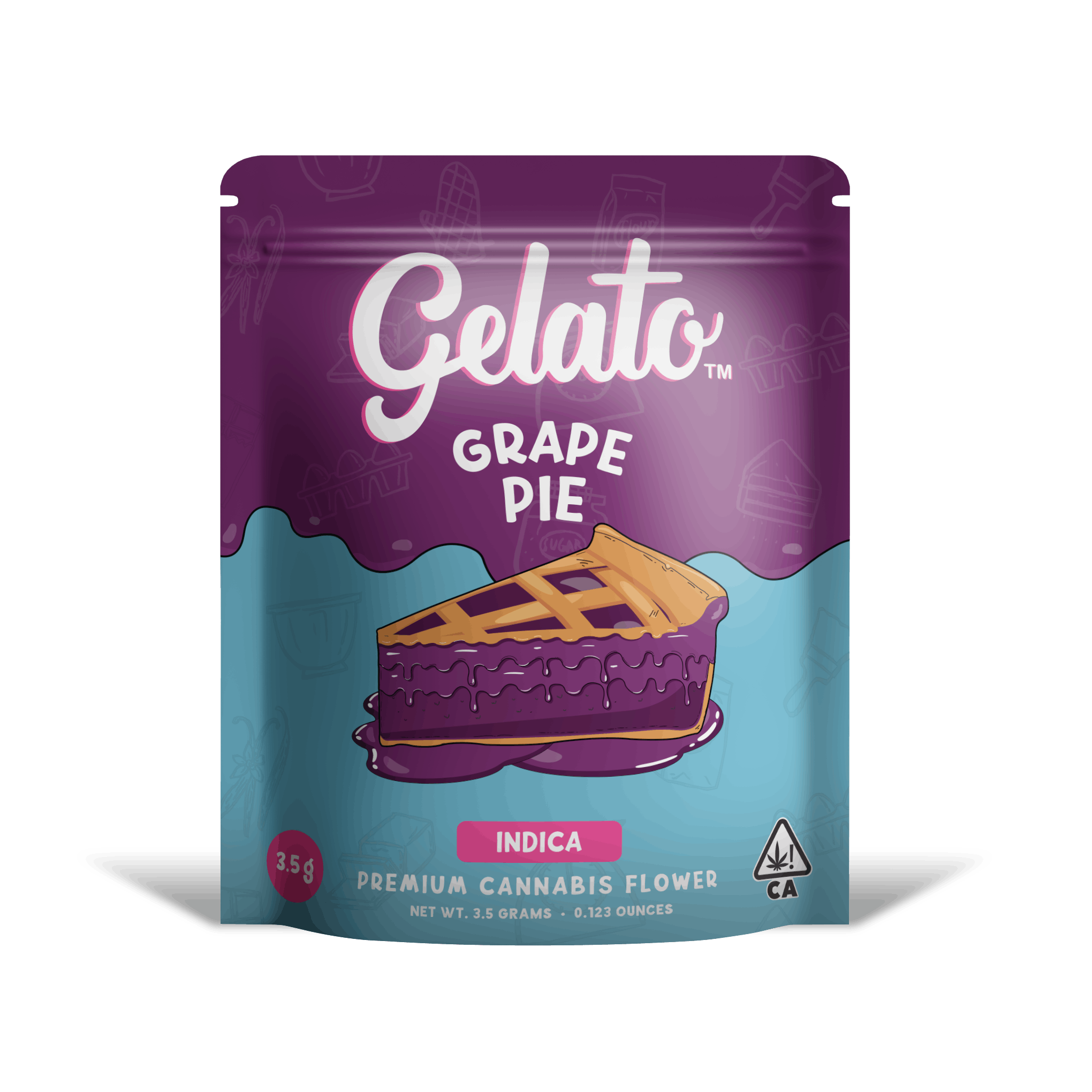 Grape Pie 1/8