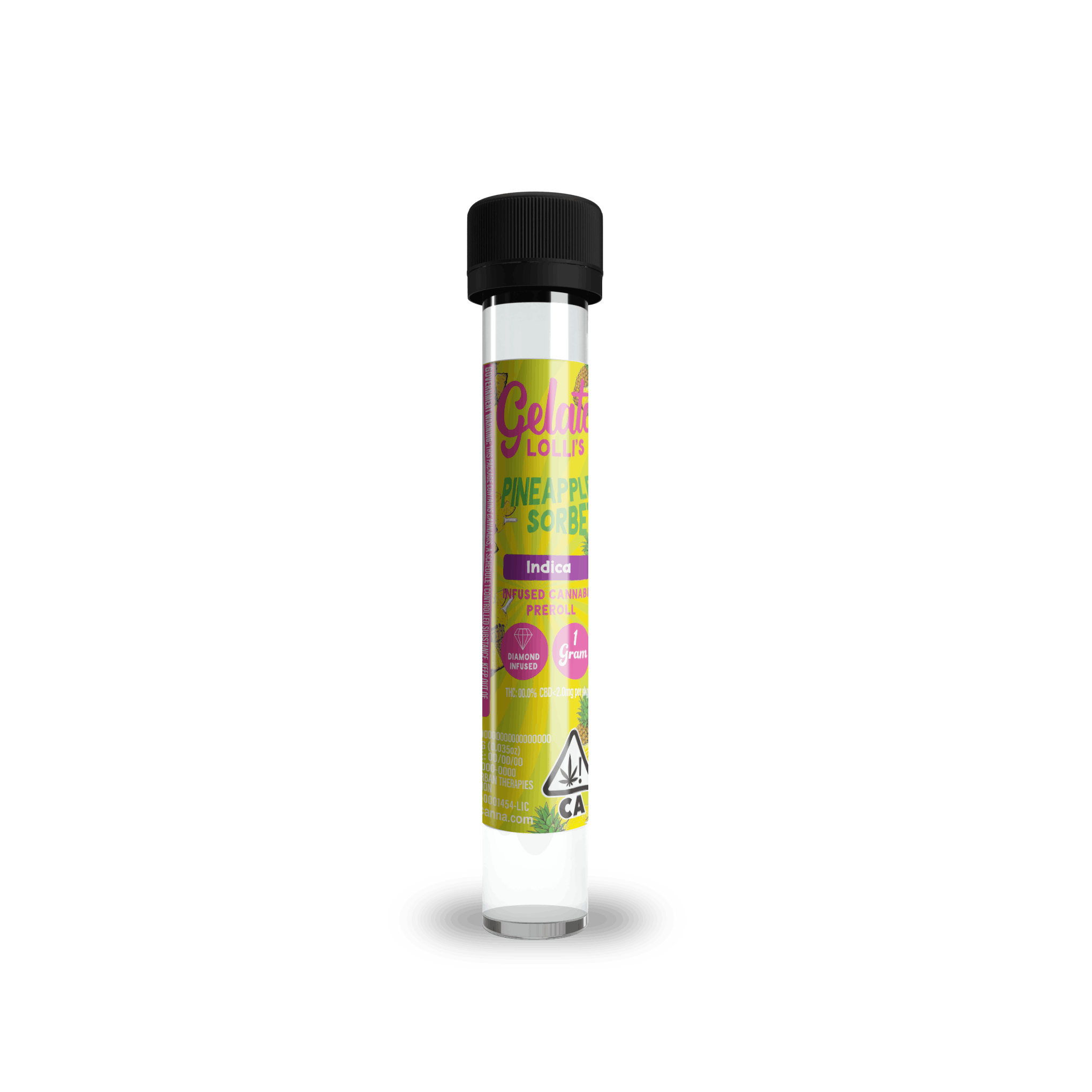 Pineapple Sorbet 1.2G Lolli
