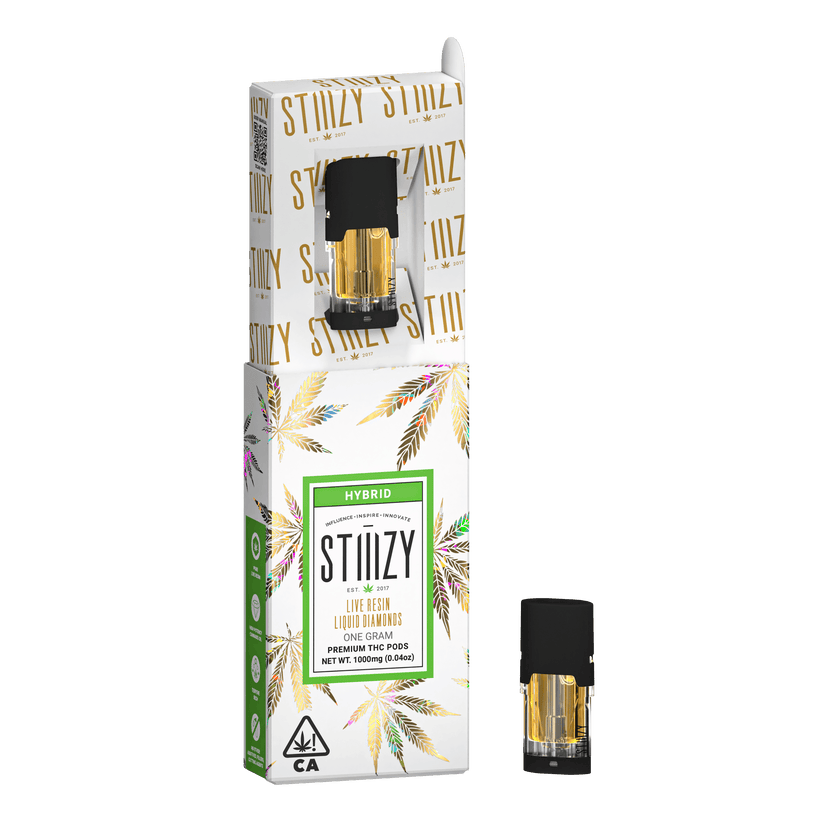 Vape Cartridge - PINK RUNTZ 1G Live Resin Liquid Diamonds Pod - STIIIZY