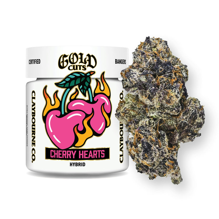 Cherry Hearts (3.5g) - Gold Cuts