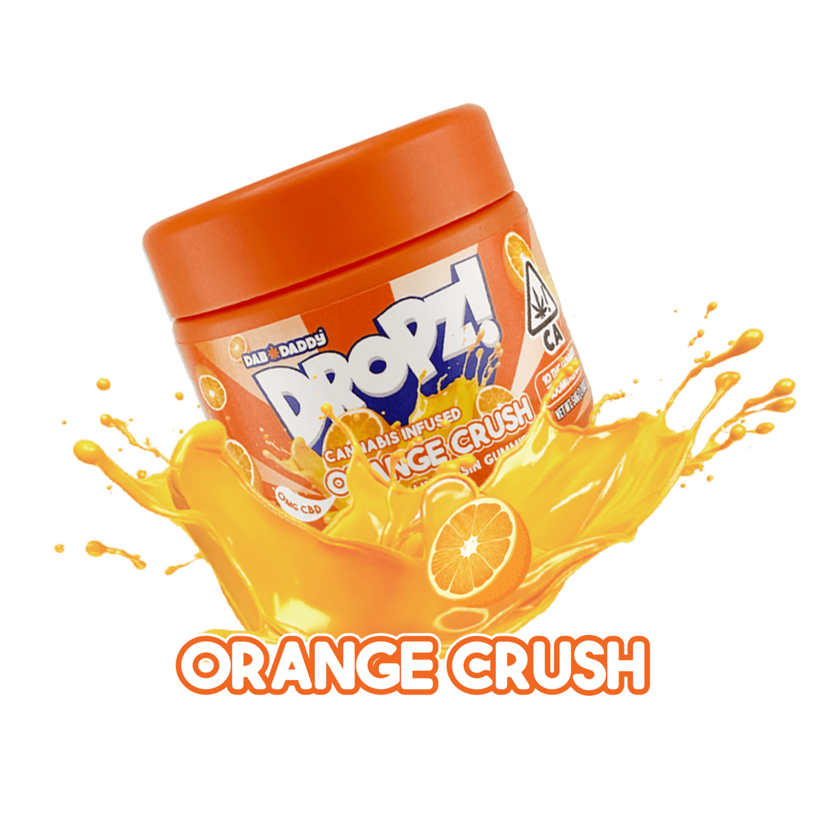 DROPZ! by DAB DADDY® Orange Crush Gummies