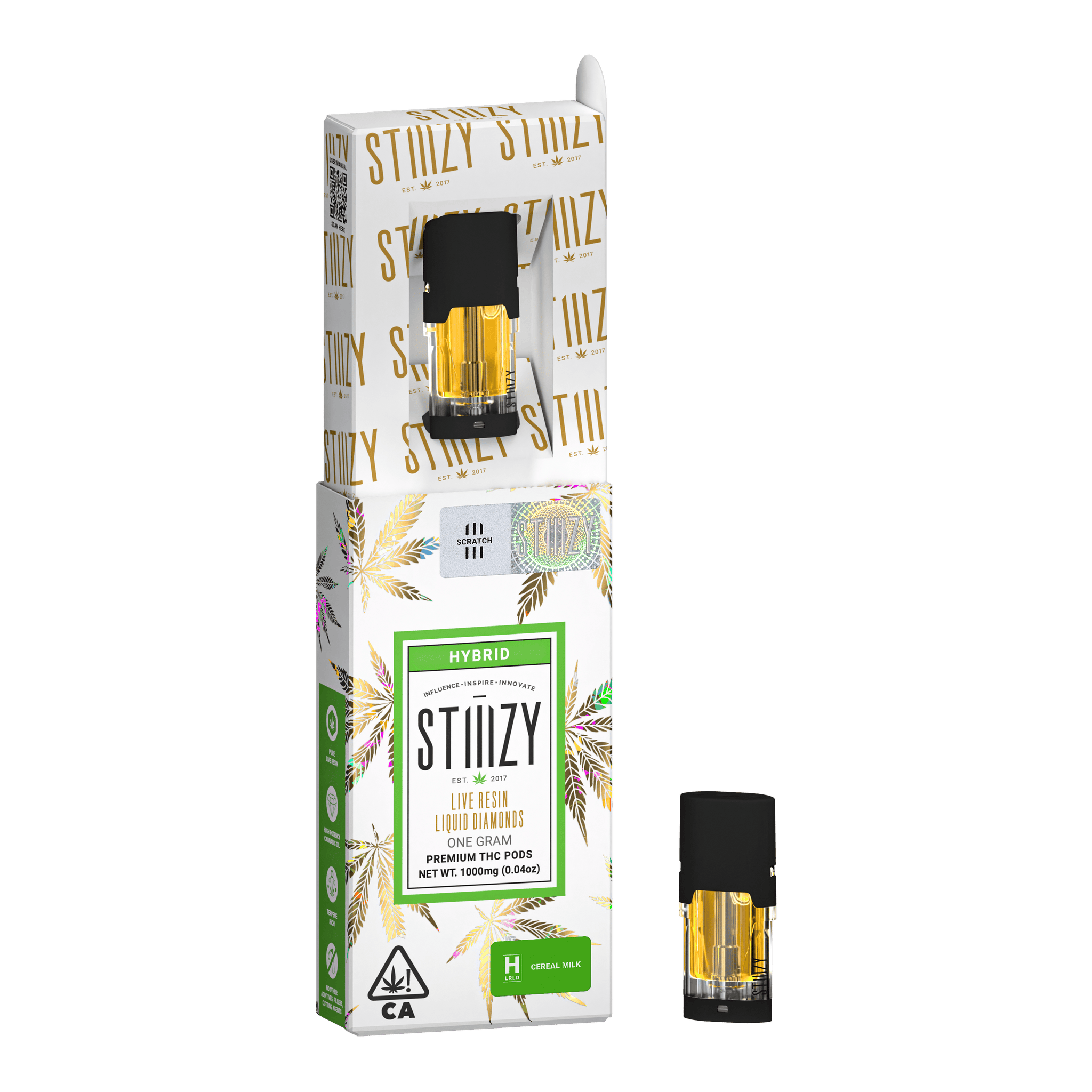 Vape Cartridge - CEREAL MILK 1G Live Resin Liquid Diamonds Pod
