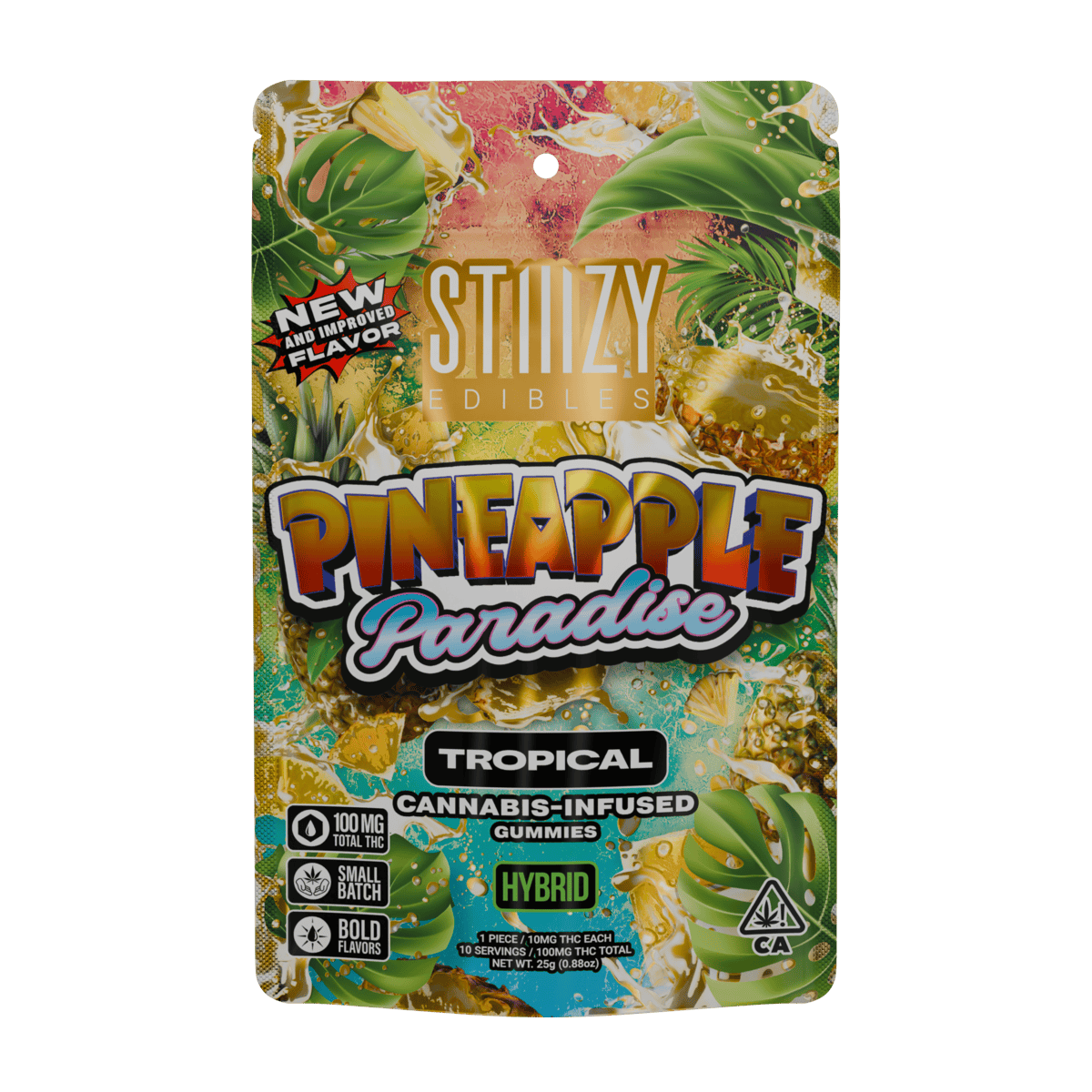 - PINEAPPLE PARADISE - 100MG TROPICAL EDIBLES