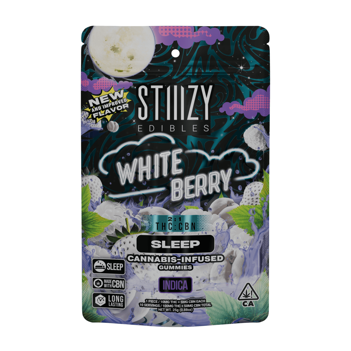 - WHITE BERRY - 100MG SLEEP EDIBLES