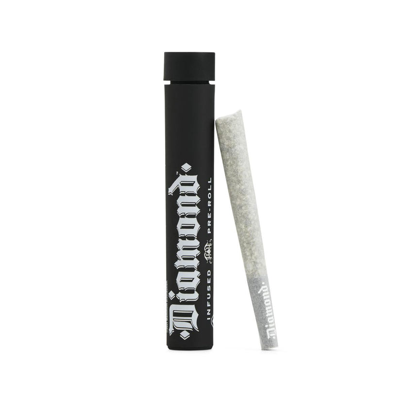 Orange Push Pop | Indica - Diamond THCA-Infused Pre-Roll - 1G Joint