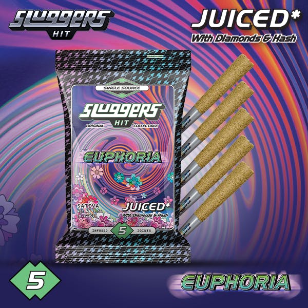 Sluggers - Infused Prerolls - 3.5g 5pk - Euphoria