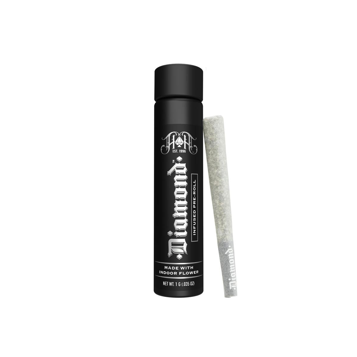 Black Haze | Sativa - Diamond THCA-Infused Pre-Roll - 1G Joint