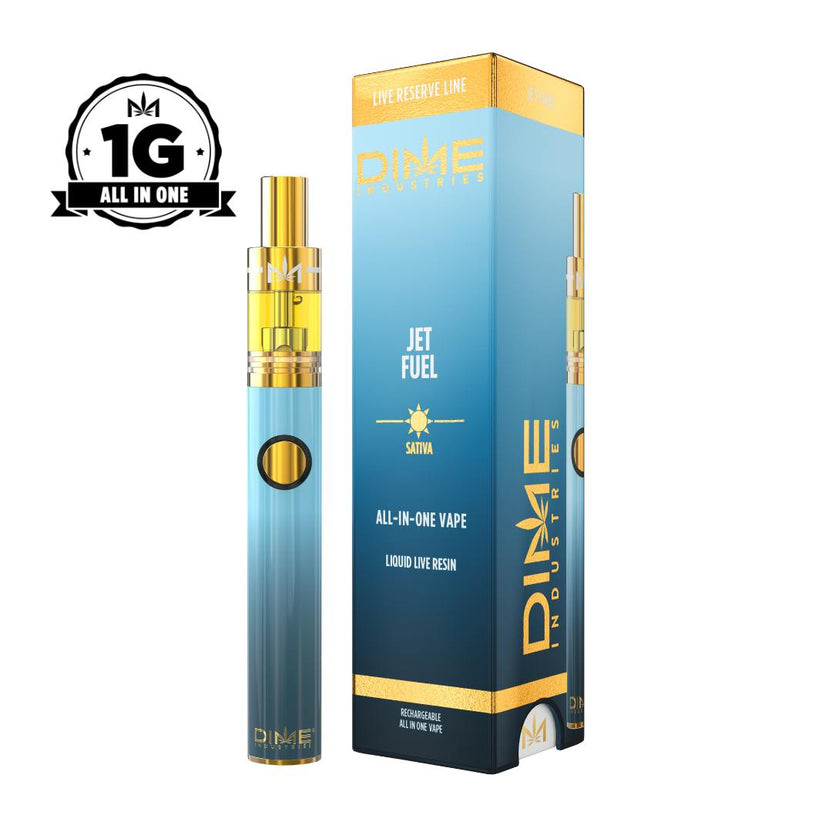 Dime Industries | Jet Fuel | Live Resin Disposable | 1G