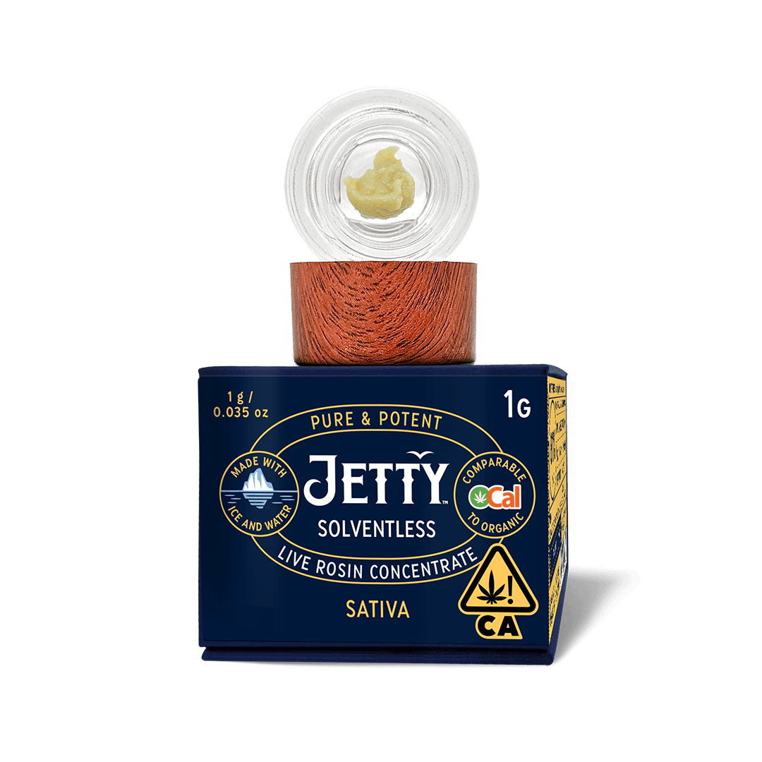 Jetty Concentrate OCal Live Rosin 1g Strawberry Sangria