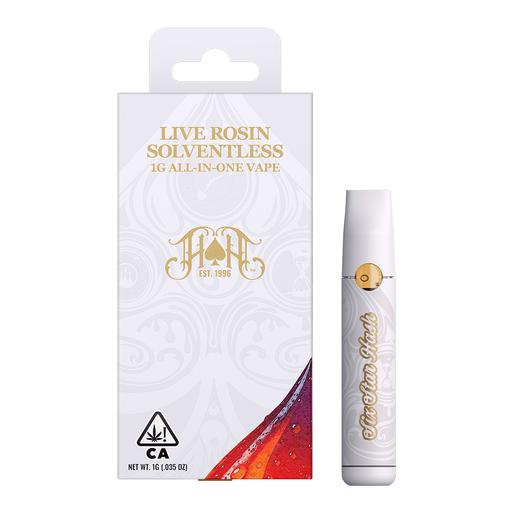 Huckleberry Hill Farms: Whitethorn Rose Live Rosin AIO - 1g
