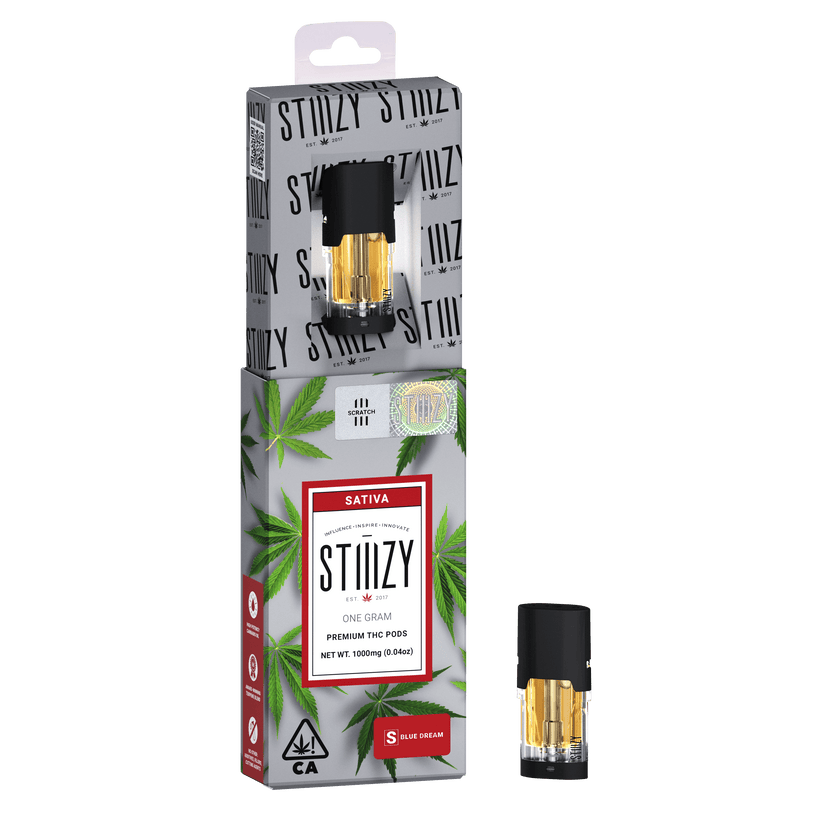 Vape Cartridge - BLUE DREAM 1G Original THC Pod - STIIIZY