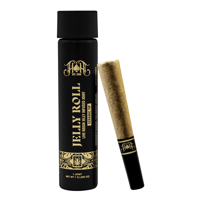 Greenline: Watermelon R**** x Papaya Bomb Jelly Infused Prerolls - 1g