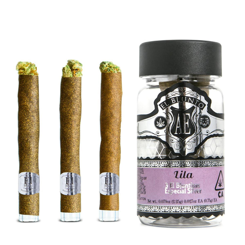 El Bluntito Silver - Lila - .75g x 3pk