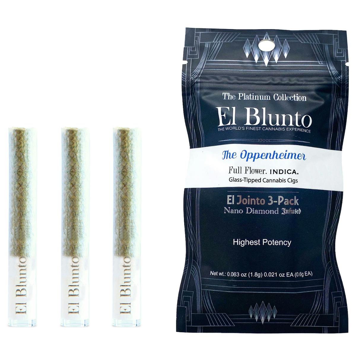 El Jointito 3pk - The Oppenheimer - 1.8G Diamond Infused [Mini Joint Pack]