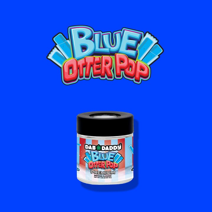 Blue Otter Pop Flower Dab Daddy® 3.5g Premium Indoor Flower