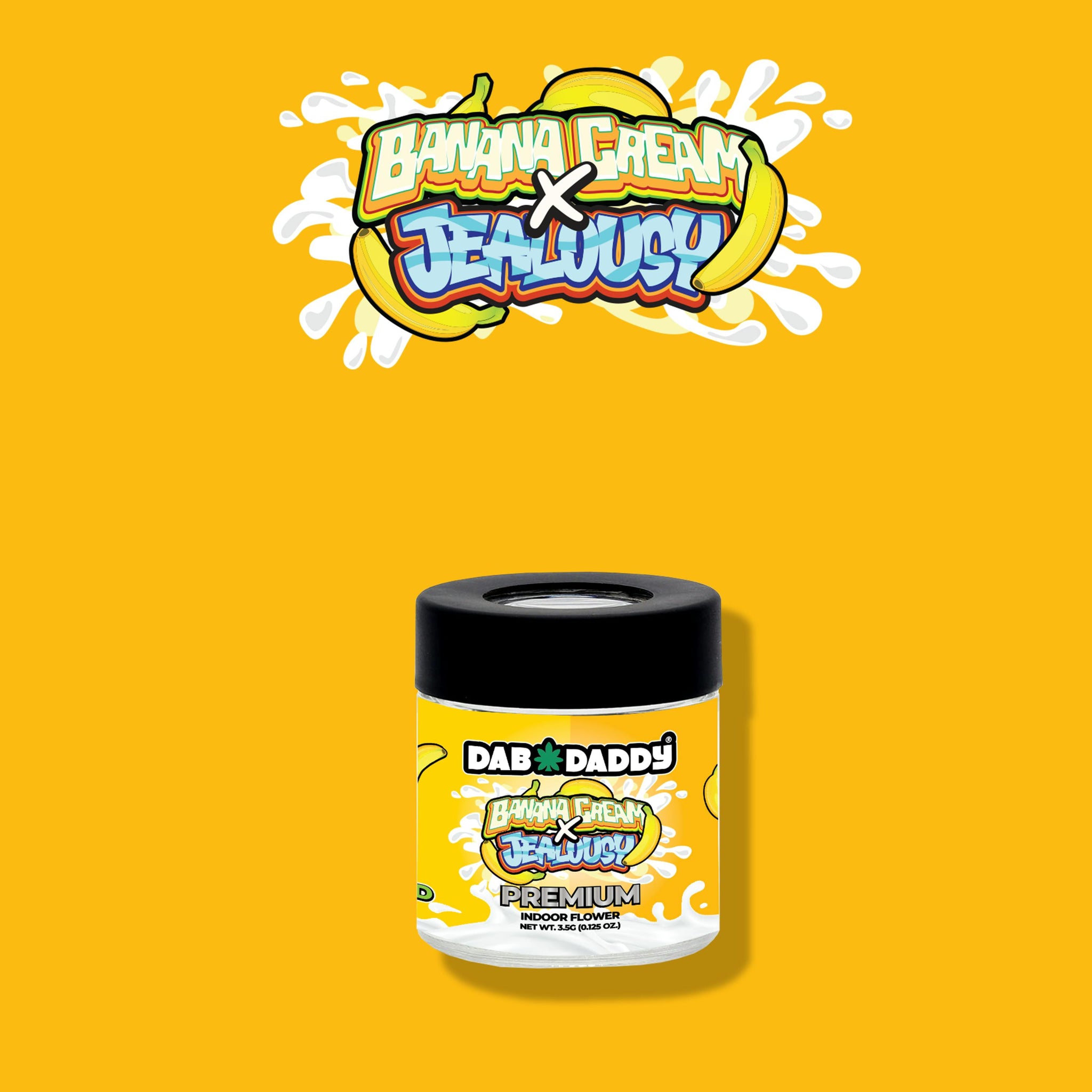 Banana Cream X Jealousy Flower Dab Daddy® 3.5g Premium Indoor Flower