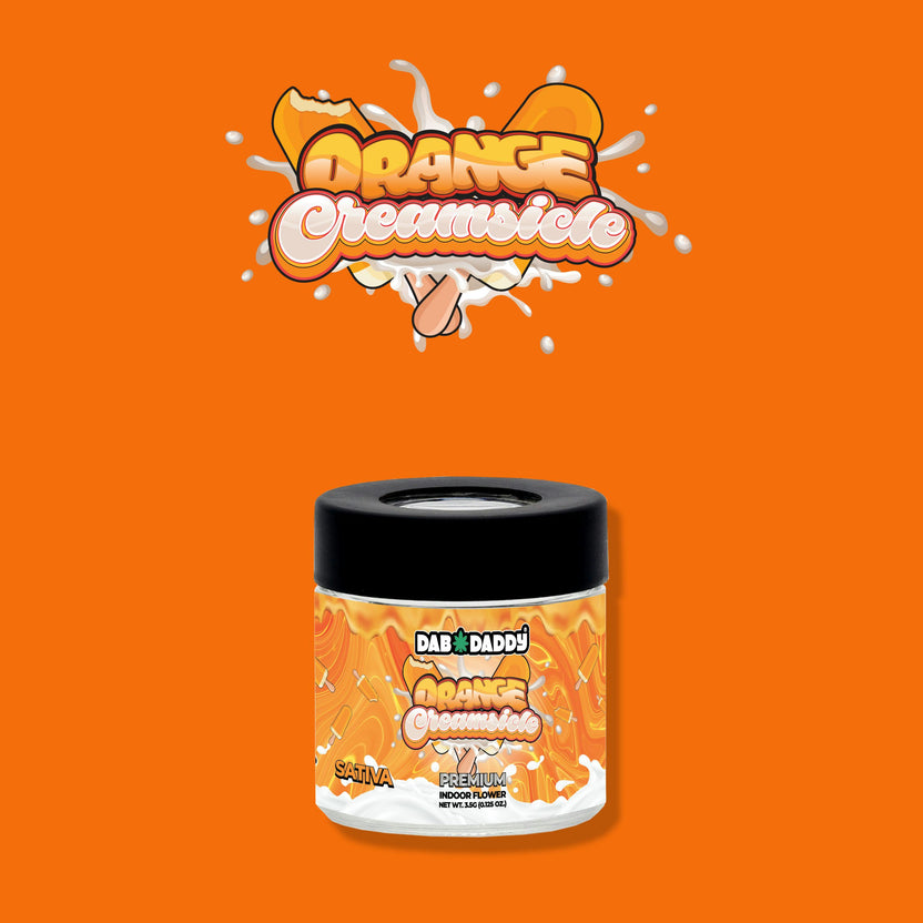 Orange Creamsicle Flower Dab Daddy® 3.5g Premium Indoor Flower