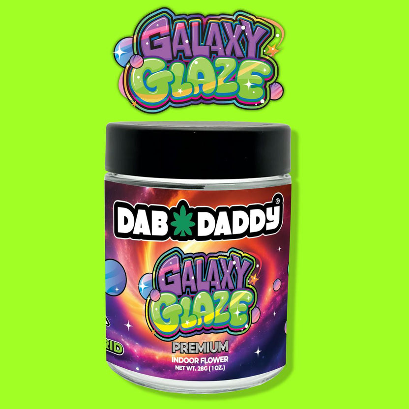 Galaxy Glaze Flower Dab Daddy® 28g Premium Indoor Flower