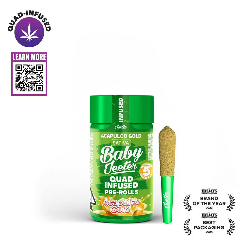 Baby Jeeter | Quad-Infused - Acapulco Gold