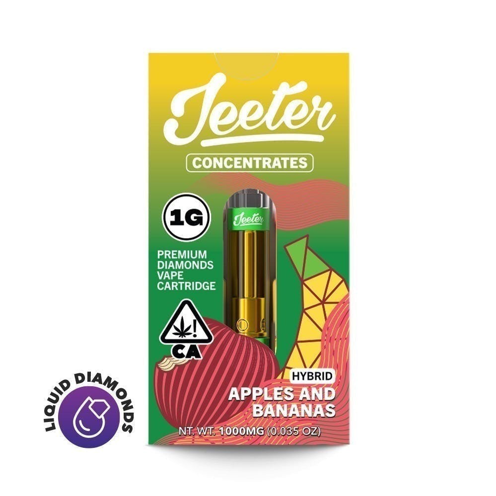 Jeeter | Apples and Bananas | Premium Diamonds Cartridge | 1g