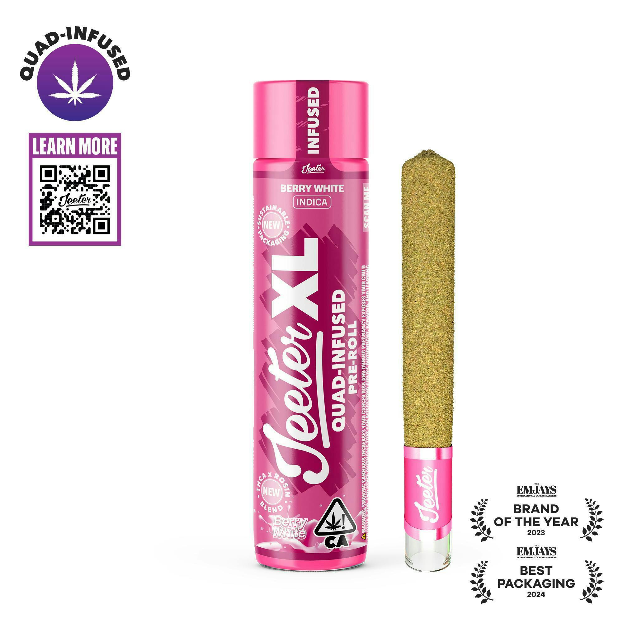 Jeeter XL | Quad-Infused - Berry White