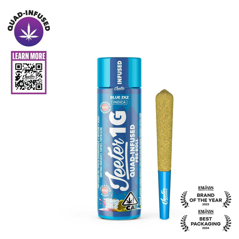 Jeeter Joint | Quad-Infused - Blue Zkz