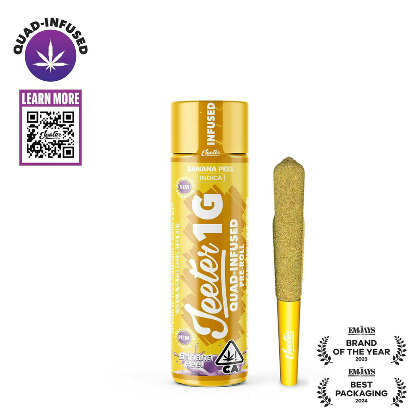 Jeeter Joint | Quad-Infused - Banana Peel