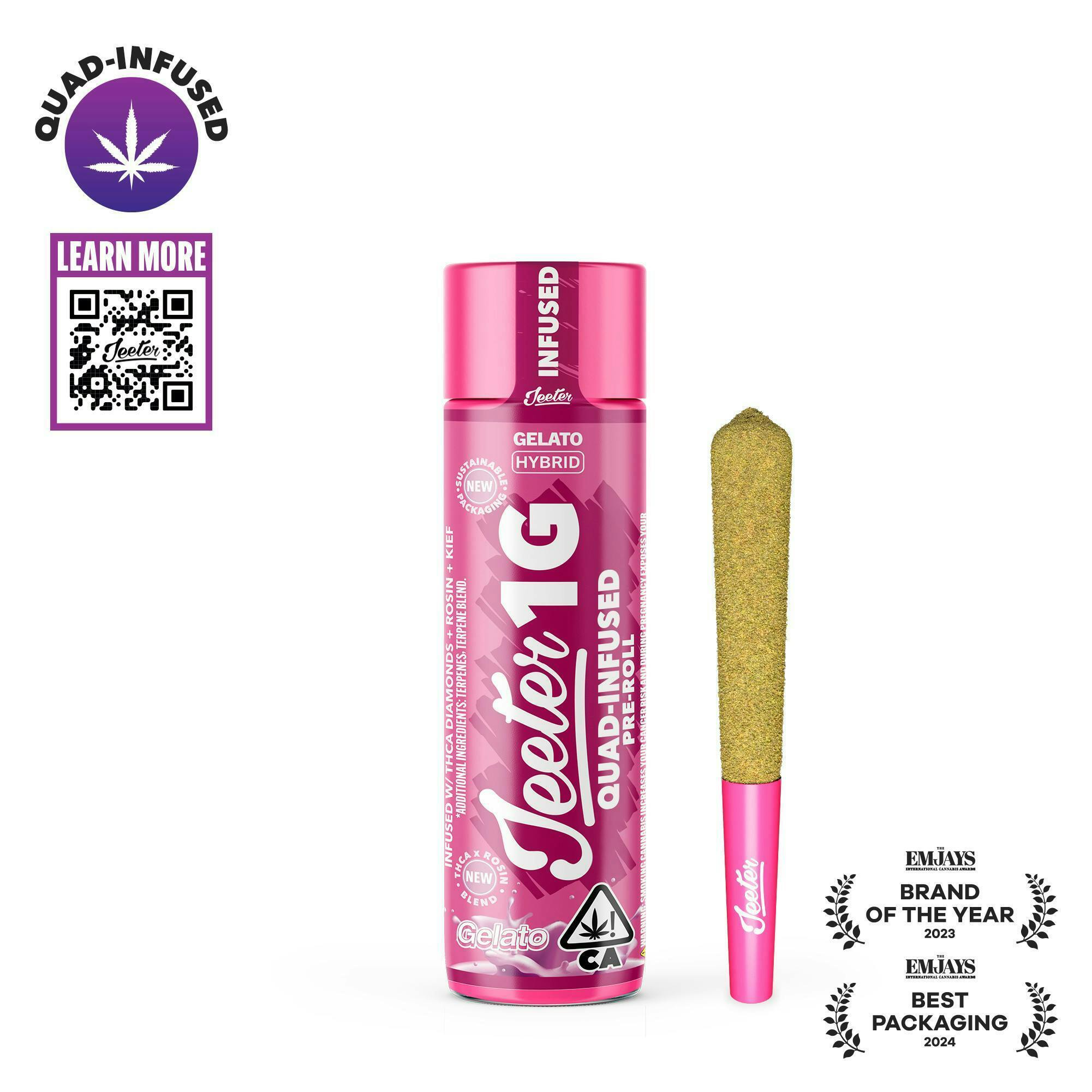 Jeeter Joint | Quad-Infused - Gelato