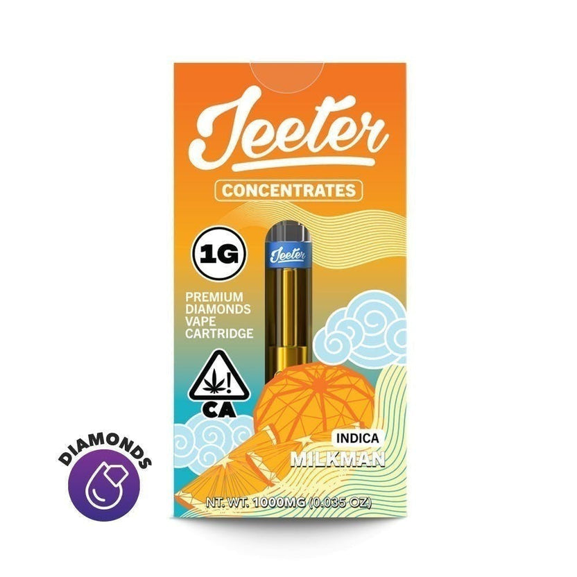Jeeter Concentrates Diamonds Vape Cartridge - Milkman