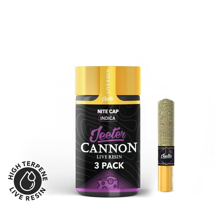 Jeeter Cannon Live Resin - 3 Pack - Nite Cap