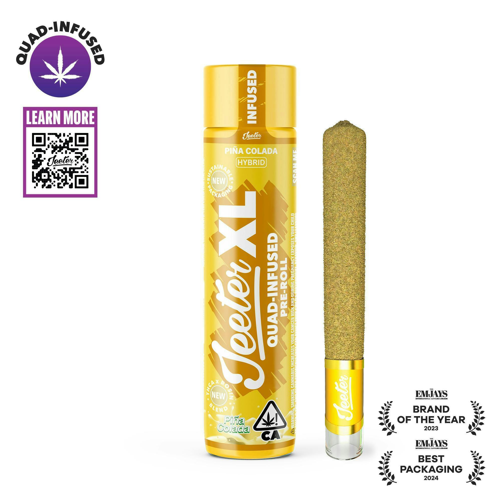Jeeter XL | Quad-Infused - Piña Colada