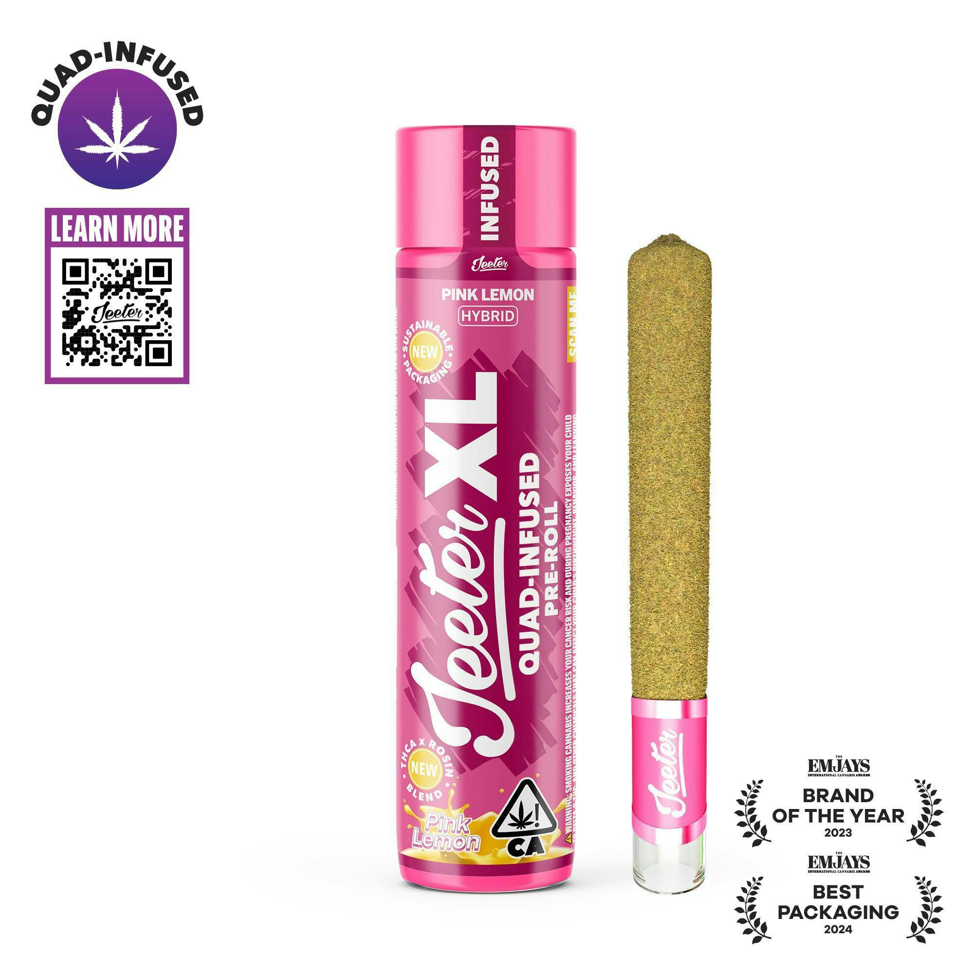 Jeeter XL | Quad-Infused - Pink Lemon