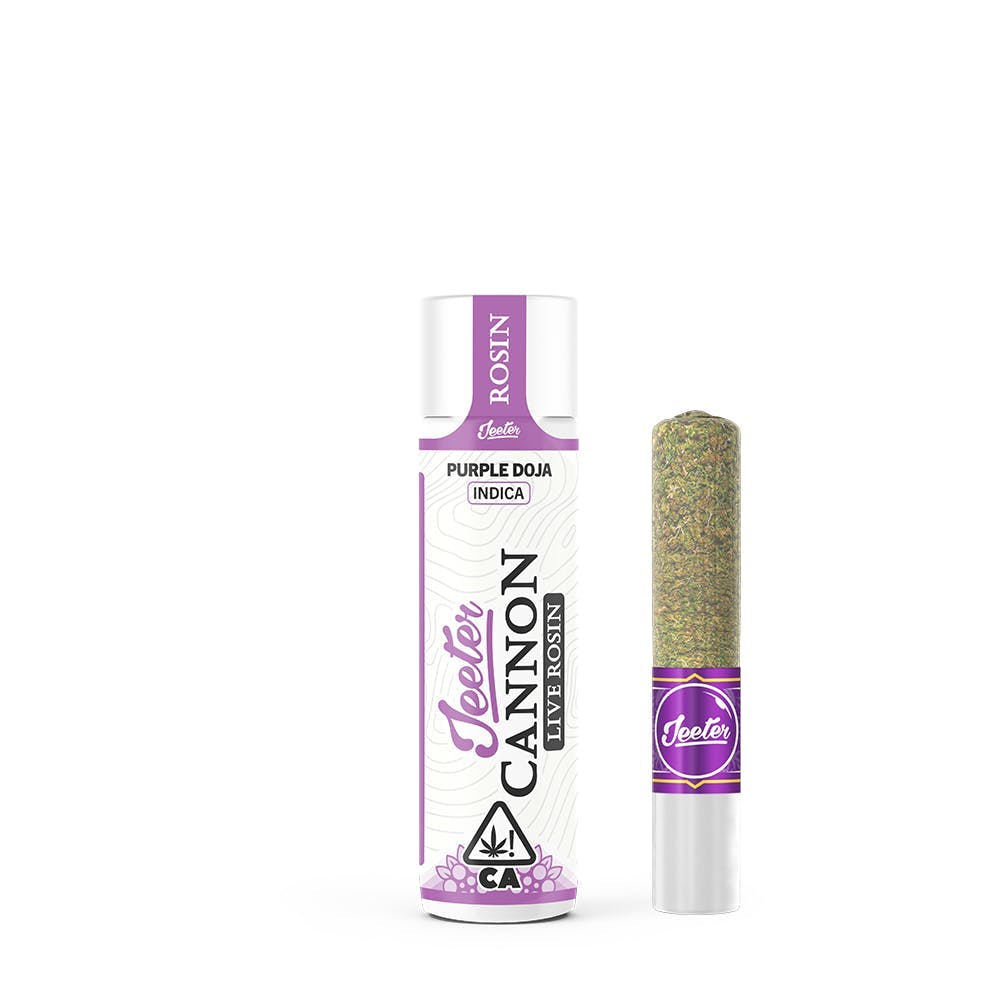 Jeeter Cannon Live Rosin - Purple Doja