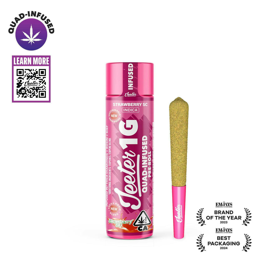 Jeeter Joint | Quad-Infused - Strawberry SC