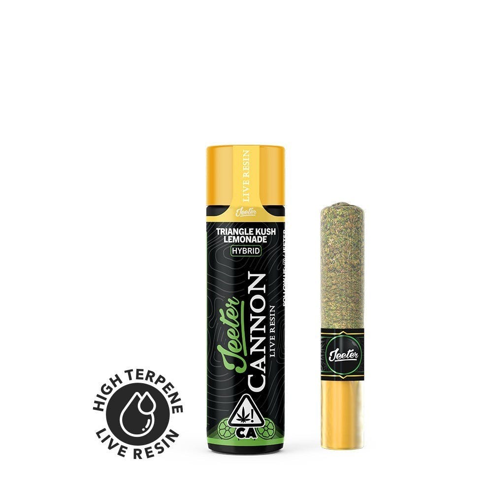 Jeeter Cannon Live Resin - Triangle Kush Lemonade