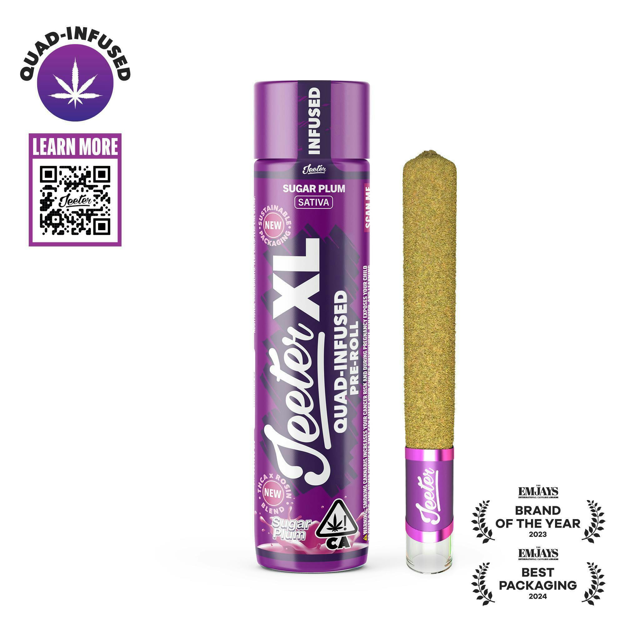 Jeeter XL | Quad-Infused - Sugar Plum