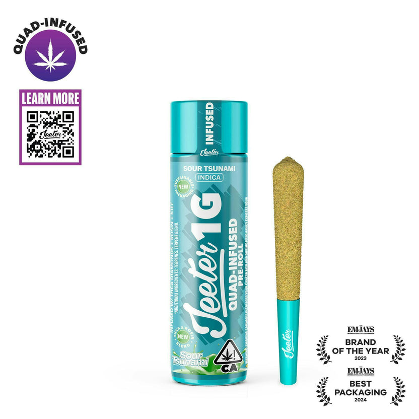 Jeeter Joint | Quad-Infused - Sour Tsunami