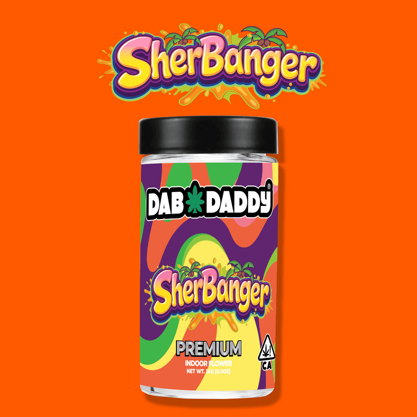 Sherbanger Flower Dab Daddy® 14g Premium Indoor Flower