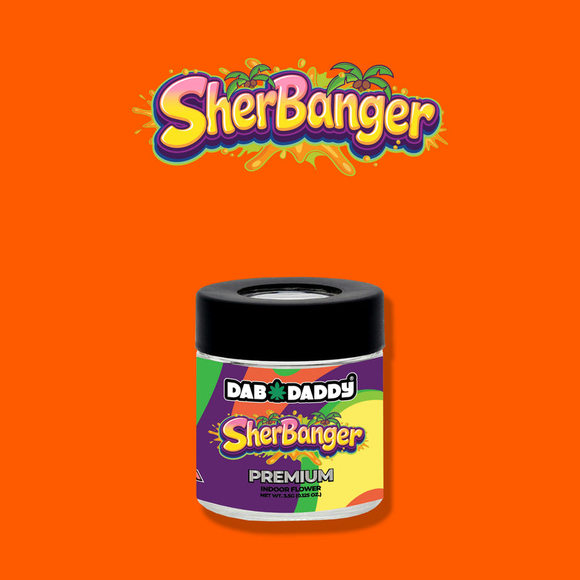 Sherbanger Flower Dab Daddy®3.5g Premium Indoor Flower