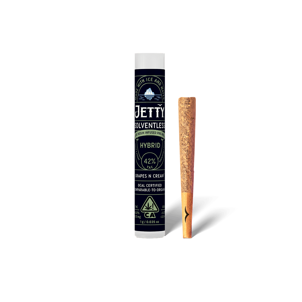 Grapes N Cream OCal Live Rosin Infused Pre-Roll 1g