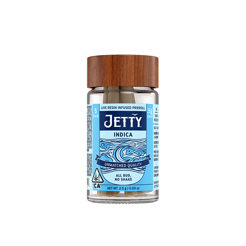 Jetty Pre-Roll Live Resin 5 Pack (2.5g) Double Trouble x Donny Burger