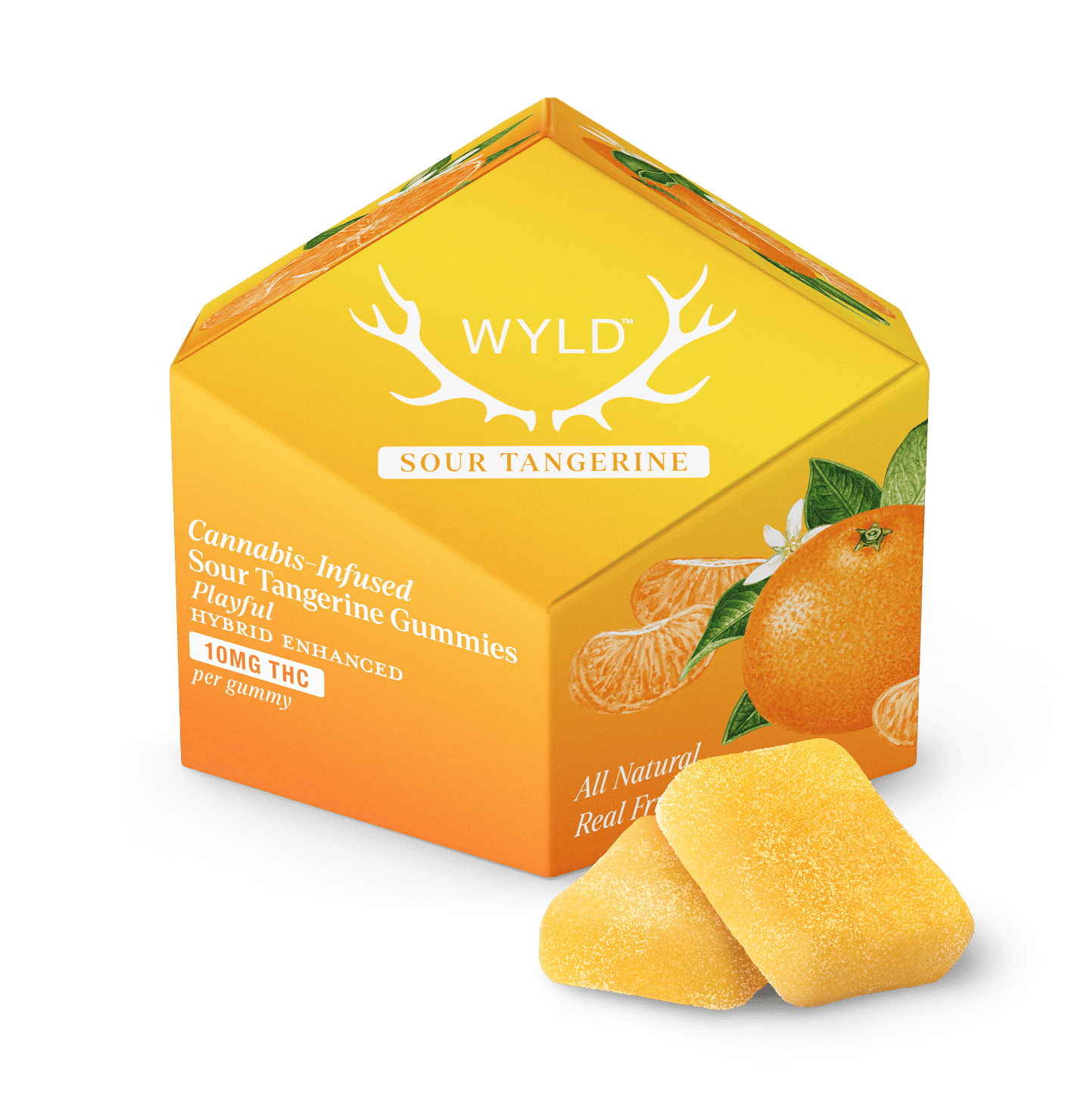 Sour Tangerine Hybrid Enhanced Gummies