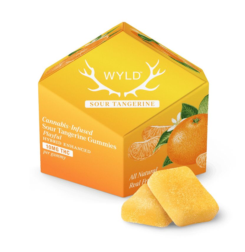 Sour Tangerine Hybrid Enhanced Gummies