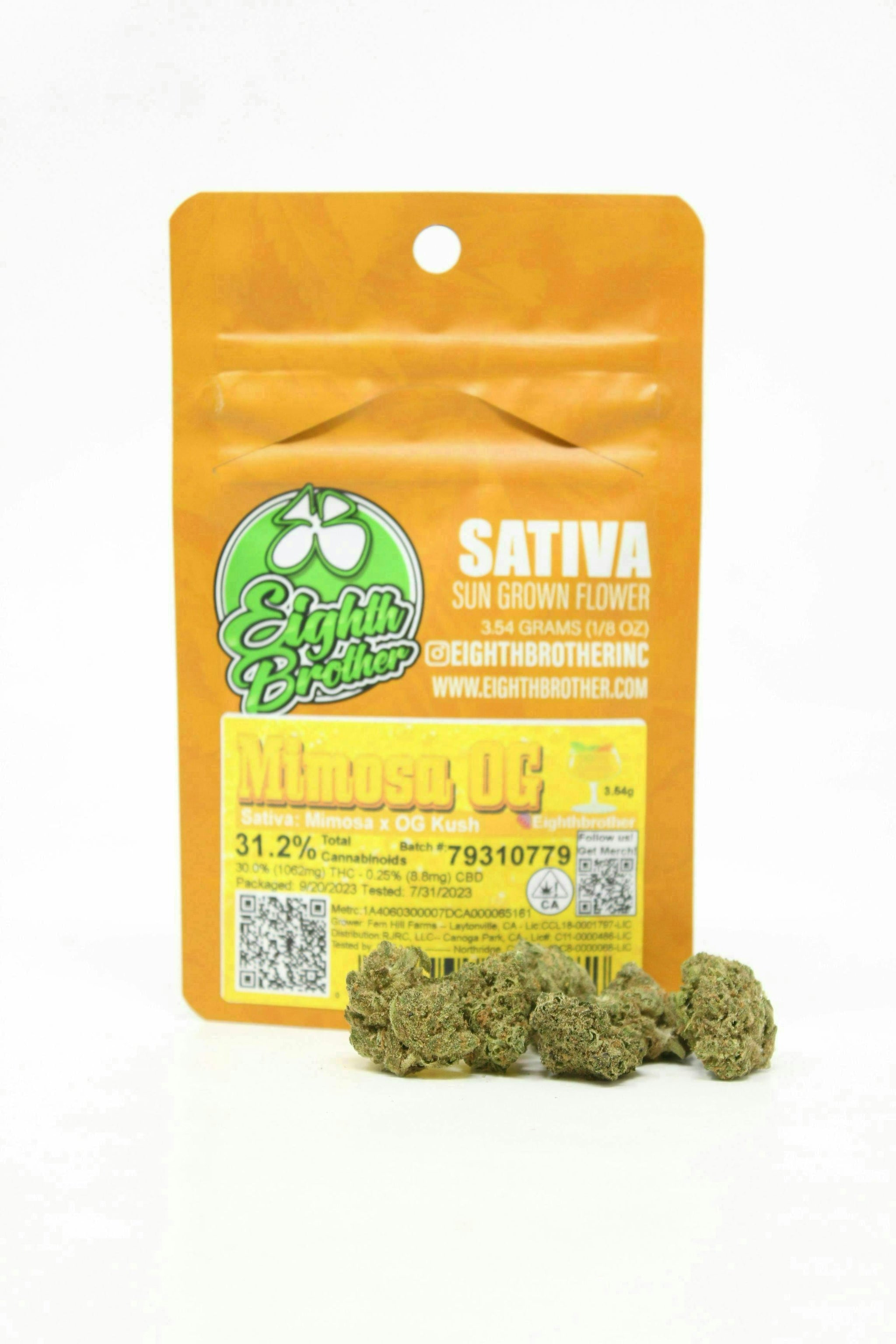 Eighth Brother | Mimosa OG | Big Buds | 3.54g